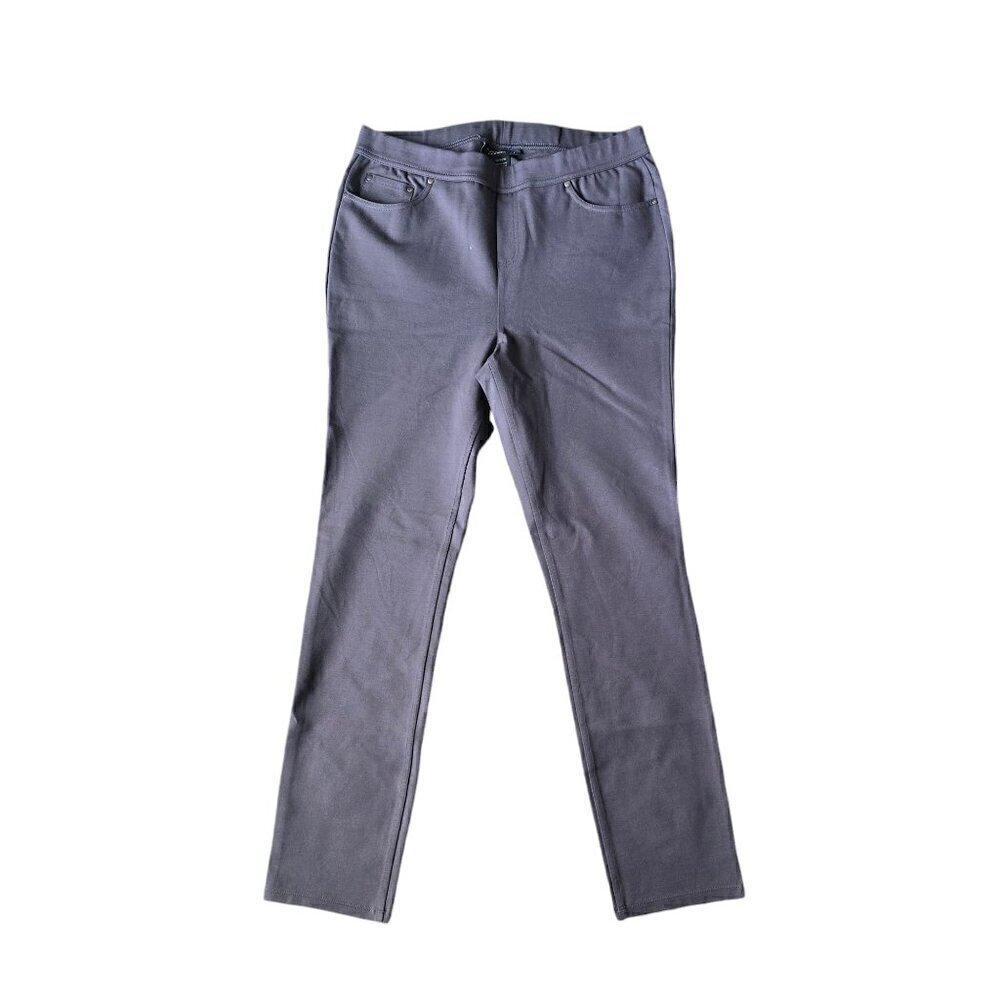 Tahari  Elements Stretch Grey Pants. size Medium